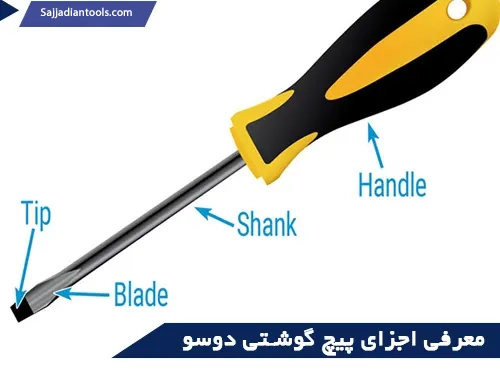 اجزای پیچ گوشتی دوسو